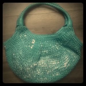Turquoise summer purse